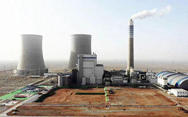 中国能建总承包建设的甘肃常乐电厂3、4号机组项目开工