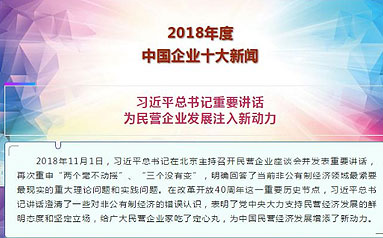 2018年度中国企业十大新闻榜单揭晓