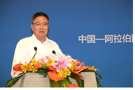 中国恒天集团党委书记、董事长张杰做主旨演讲