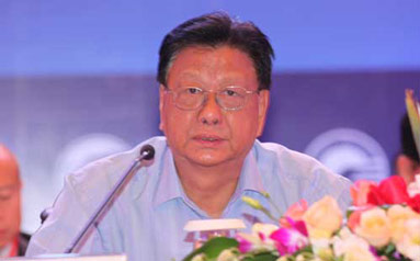 中国企业联合会、中国企业家协会会长王忠禹做大会主旨发言