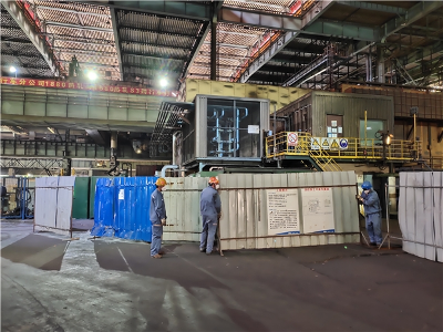 中冶宝钢工业公司开启热轧技改项目复工复产