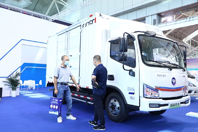 智蓝轻卡、智蓝精灵成第七届中国（南京）国际电动车工业博览会焦点