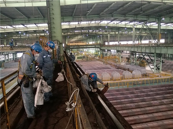 08 中冶宝钢工业公司顺利完成热轧厂年修行车检修任务637.png