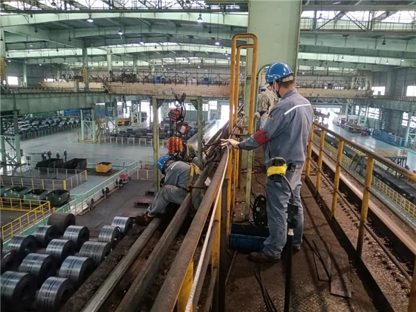 08 中冶宝钢工业公司顺利完成热轧厂年修行车检修任务639.png