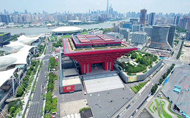 上海浦东世博地区形成央企特色产业集群