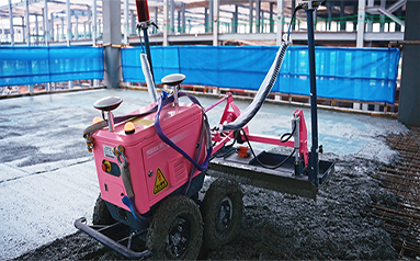 蜂巢新能源项目“混凝土机器人”在川渝上岗