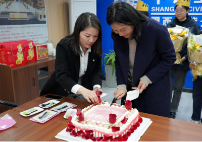 中铁上海局合肥区域项目组织开展“巾帼心向党建功二十大”庆妇女节“五个一”主题活动