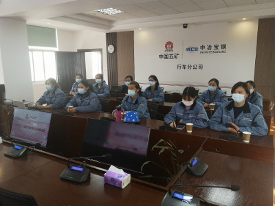 工业公司女工委组织女工参加中冶宝钢普法宣传活动