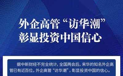 外企高管掀起“訪華潮”，他們?yōu)楹渭娭另硜?lái)？