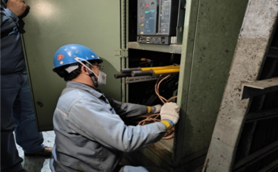 中冶宝钢基层单位高效完成硅钢事业部主控行车滑线检修任务