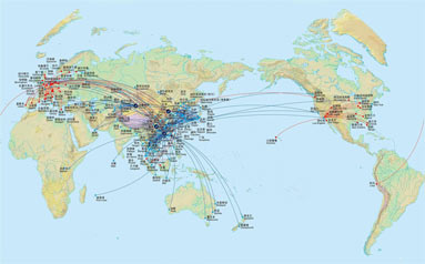 我國與中亞五國全面復(fù)航 “空中絲綢之路”不斷擴(kuò)能提速