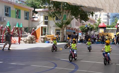 超1000名幼儿园小朋友30分钟学会骑车，优贝神骑驾日元气开“骑”
