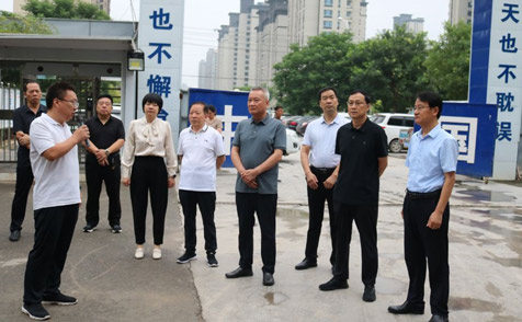 邯郸磁县人大常委会主任王清龙到十七冶项目视察调研