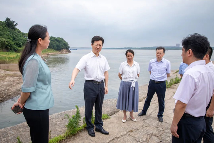 黃石市委書記郄英才到十七冶項目視察