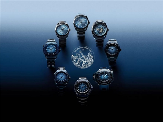 04 海神波塞冬的新坐骑 欧米茄海马系列Seamaster in Summer Blue腕表45.png