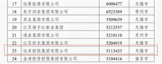 01 2023江蘇民營(yíng)企業(yè)百?gòu)?qiáng)榜單公布 遠(yuǎn)東控股躋身前30580.png