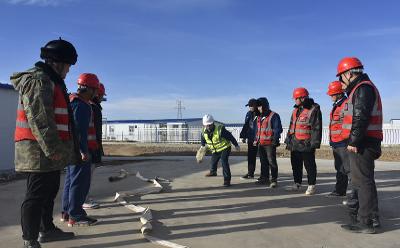 中能建建筑集团新疆昌吉英格玛电厂工程项目部：预防为主，生命至上