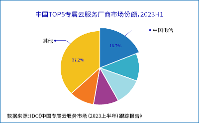 四连冠！天翼云蝉联中国专属云服务市场榜首