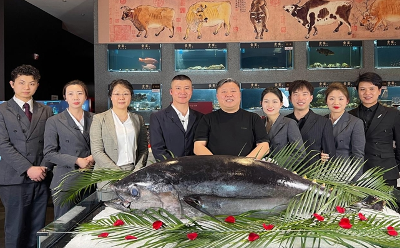 壹宴盛大呈現：珍稀藍鰭金槍魚開魚宴，饕餮盛宴震撼上演