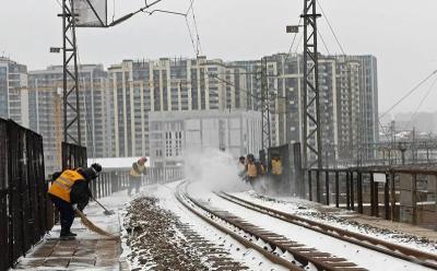 降溫+降雪 運管人硬核守“平安”