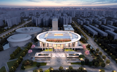 河南省美术馆新馆建设EPC工程总承包项目全面进入装饰装修和机电安装阶段