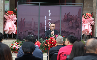 洛陽(yáng)市文化館侯震主題繪畫作品展開幕