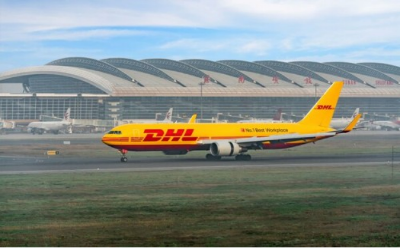 今年前4月，DHL快递无锡口岸出口货量实现较大幅度增长