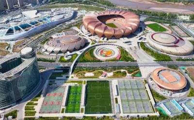 兰州奥体中心项目网球馆工程荣获中国钢结构金奖