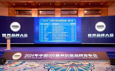 华森制药荣登2024年中国500最具价值品牌排行榜