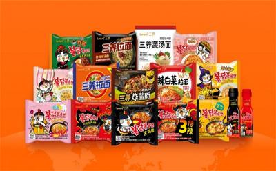 火鸡面持续热销，三养食品跃居韩国食品市场第二把交椅