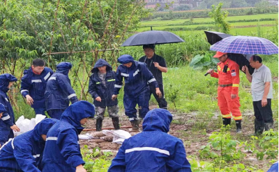 柴桑区江洲镇：闻“汛”而动 “协”力出击