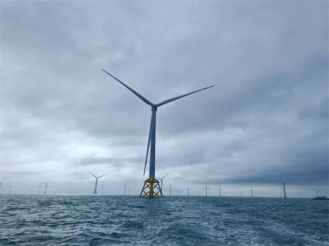 “摩羯”過境，東方電氣海上風(fēng)電機(jī)組通過17級臺風(fēng)“大考”