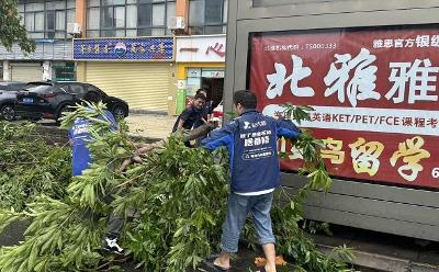 臺風過后，啄木鳥家庭維修打響災后救援“快攻戰(zhàn)”