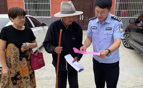 夏季行動——蕭縣經偵聯合王寨派出所進社區開展防養老詐騙宣傳活動