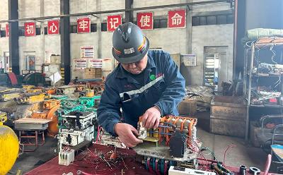 梨园河矿机修厂：修旧利废助力矿井降本增效