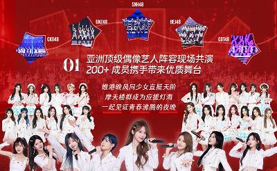 SNH48 GROUP青春盛典十二年 丝芭传媒热度再攀巅峰