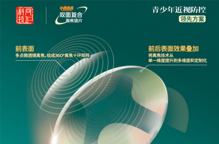 新品上市 | 北京同仁“小虎点点”双面复合离焦镜全球首发